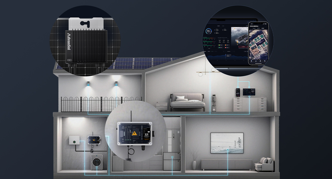 Solution MRO | Module-Level Full-Function Solution (Shutdown / Monitoring / MPPT Optimization)