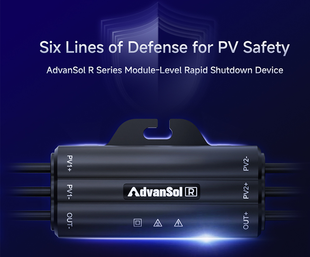 R Series Module-Level Rapid Shutdown — The New Standard of Smart Safety